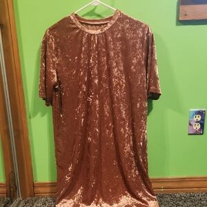 Velvet Dress Long Tee